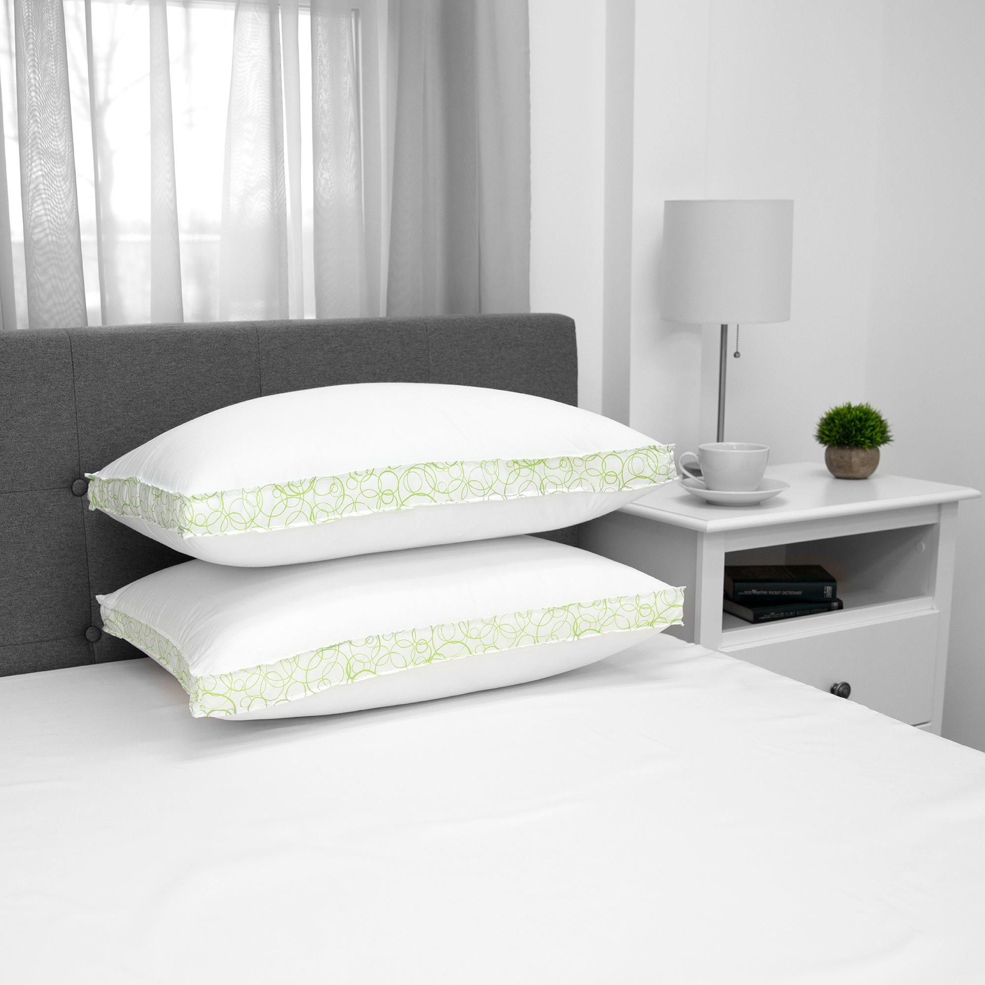 Authentic Talatech Latex Foam Standard Firm Pillow White 18 5