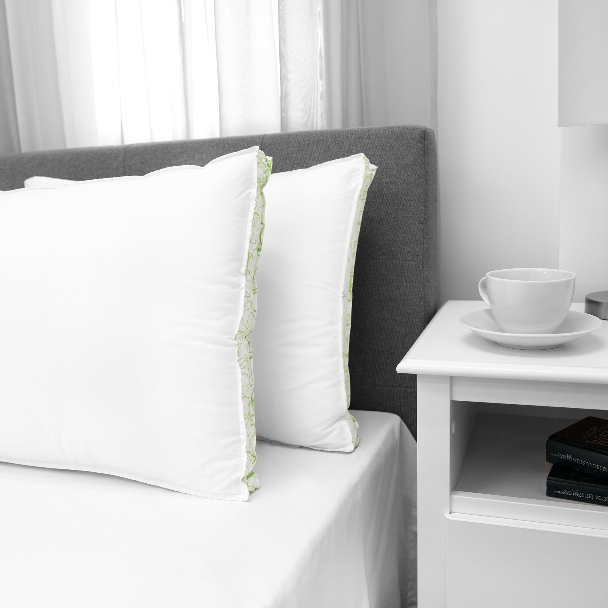 Authentic Talatech Latex Foam Standard Firm Pillow White 18 5